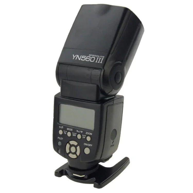 แฟลชสปีดไลท์ไร้สายระยะไกล YN-560 III พร้อมฮอตชูโลหะ สำหรับกล้อง DSLR Canon / Nikon / Pentax / Olympus, YN-560 III