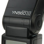 แฟลชสปีดไลท์ไร้สายระยะไกล YN-560 III พร้อมฮอตชูโลหะ สำหรับกล้อง DSLR Canon / Nikon / Pentax / Olympus, YN-560 III