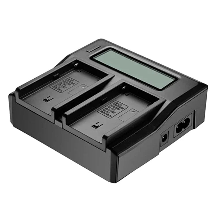แท่นชาร์จแบตเตอรี่ดิจิทัลช่องคู่พร้อมพอร์ต USB สำหรับแบตเตอรี่ Sony BP-U30 / U60 / U90, ใช้ได้กับ Sony EX260 / EX280 / FS7
