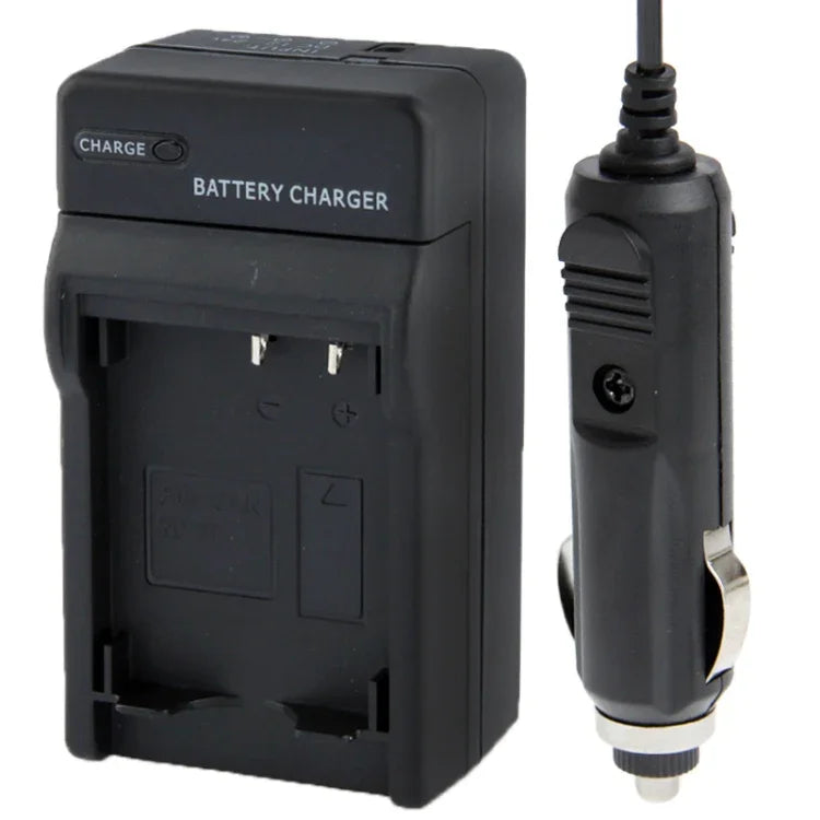 ที่ชาร์จแบตเตอรี่กล้องดิจิตอลในรถสำหรับ Canon NP-7L, NP-7L