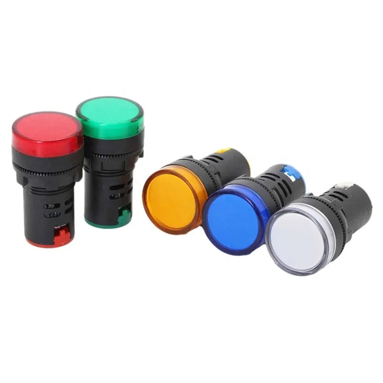ไฟสัญญาณ LED AD16-22D / S ขนาด 22 มม., 12V