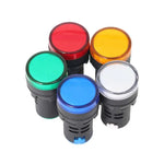 ไฟสัญญาณ LED AD16-22D / S ขนาด 22 มม., 12V