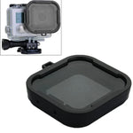 Polar Pro Aqua Cube เคสดำน้ำแบบ Snap-on พร้อมฟิลเตอร์สำหรับ GoPro HERO4 /3+, สีเทา, สีเหลือง
