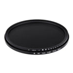 ฟิลเตอร์ ND Fader ความหนาแน่นแสงปรับได้ 72mm ND 2 ถึง ND 400, 72mm