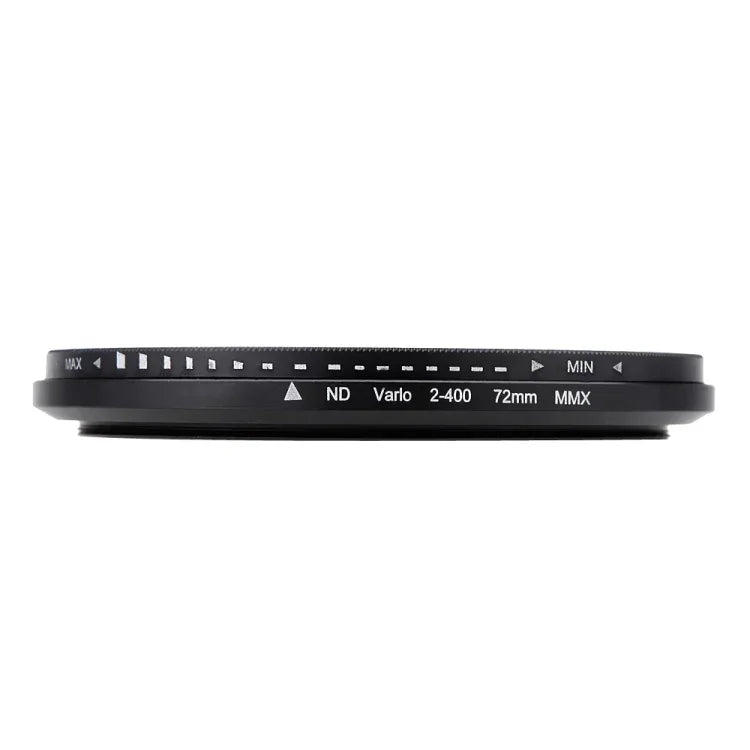 ฟิลเตอร์ ND Fader ความหนาแน่นแสงปรับได้ 72mm ND 2 ถึง ND 400, 72mm