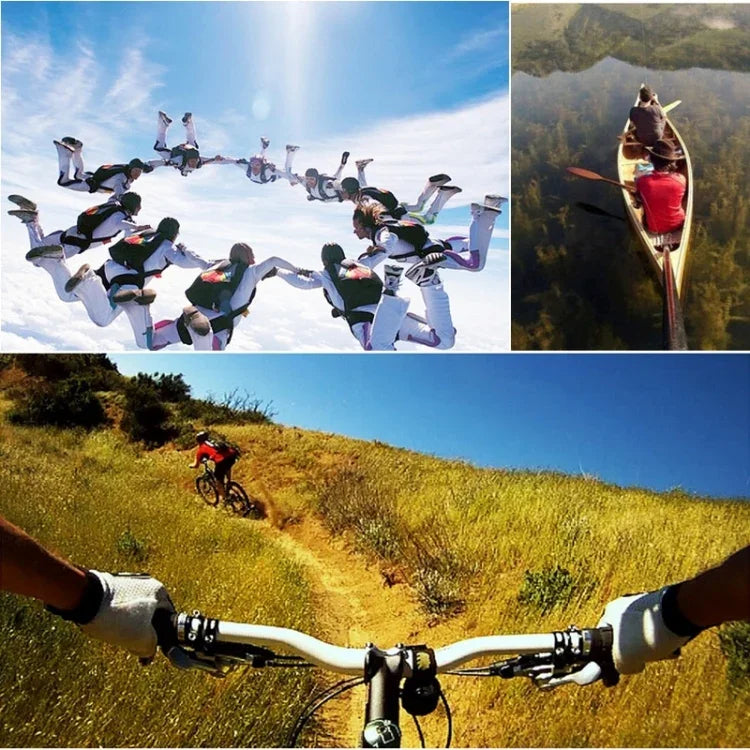 สายคาดอกแบบหมุน 360 องศา สำหรับกีฬาพิเศษแบบไหล่เดียว สำหรับ GoPro, Insta360, DJI และกล้องแอคชั่นอื่นๆ, สายคาดไหล่เดียว