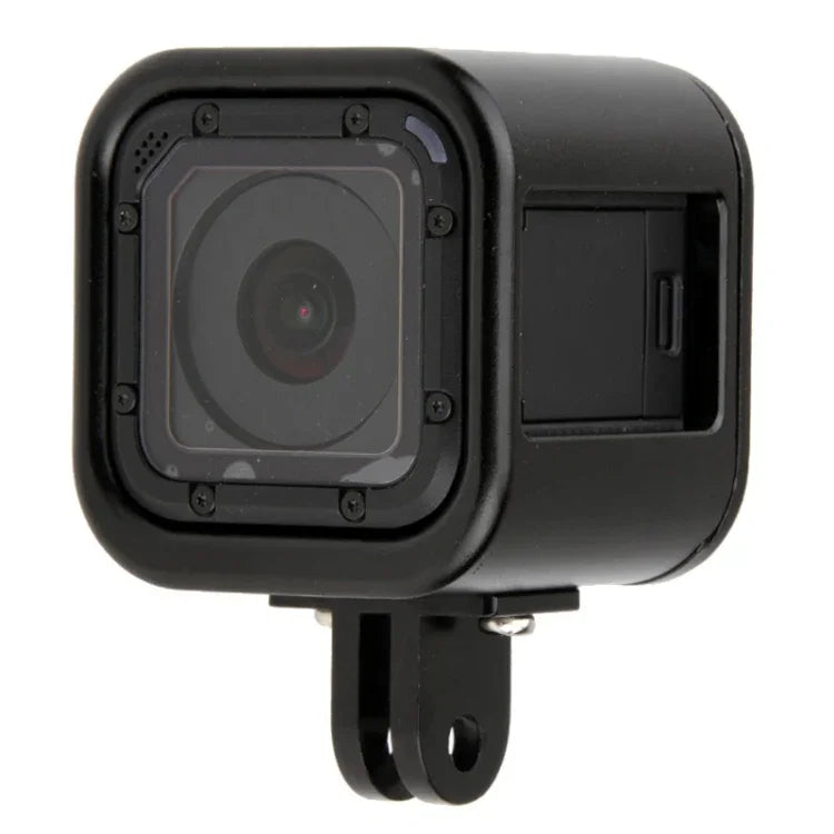 โครงป้องกันอลูมิเนียม CNC พร้อมฝาหลังประกันสำหรับ GoPro HERO5 Session / HERO4 Session / HERO Session, HERO5 Session (สีดำ), HERO5 Session (สีเงิน), HERO5 Session (สีแดง), HERO5 Session (สีทอง), HERO5 Session (สีเขียว)
