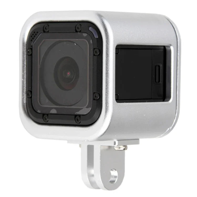 โครงป้องกันอลูมิเนียม CNC พร้อมฝาหลังประกันสำหรับ GoPro HERO5 Session / HERO4 Session / HERO Session, HERO5 Session (สีดำ), HERO5 Session (สีเงิน), HERO5 Session (สีแดง), HERO5 Session (สีทอง), HERO5 Session (สีเขียว)