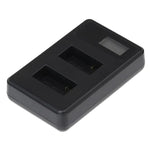 ที่ชาร์จแบตเตอรี่คู่พร้อมหน้าจอ LCD GP158-B สำหรับ GoPro HERO3+ /3 (AHDBT-301, AHDBT-302), แสดงสถานะแบตเตอรี่, สำหรับ GoPro HERO3+ /3