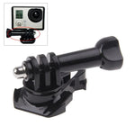 ข้อต่อปรับหมุน 360 องศา พร้อมสายรัดพื้นฐานและสกรูสำหรับ GoPro HERO11 Black/HERO10 Black / HERO9 Black /HERO8 Black /7 /6/ 5 /5 Session /4 /3+ /3 /2 /1, สกรู
