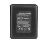 เครื่องชาร์จแบตเตอรี่คู่ USB สำหรับ GoPro HERO4 (AHDBT-401) สำหรับ GoPro HERO4