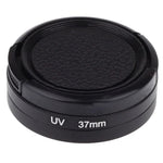 ฟิลเตอร์เลนส์ UV ขนาด 37 มม. พร้อมฝาปิด สำหรับ Xiaomi Xiaoyi 4K+ / 4K, Xiaoyi Lite, กล้องกีฬา Xiaoyi, ฟิลเตอร์ UV 37 มม.