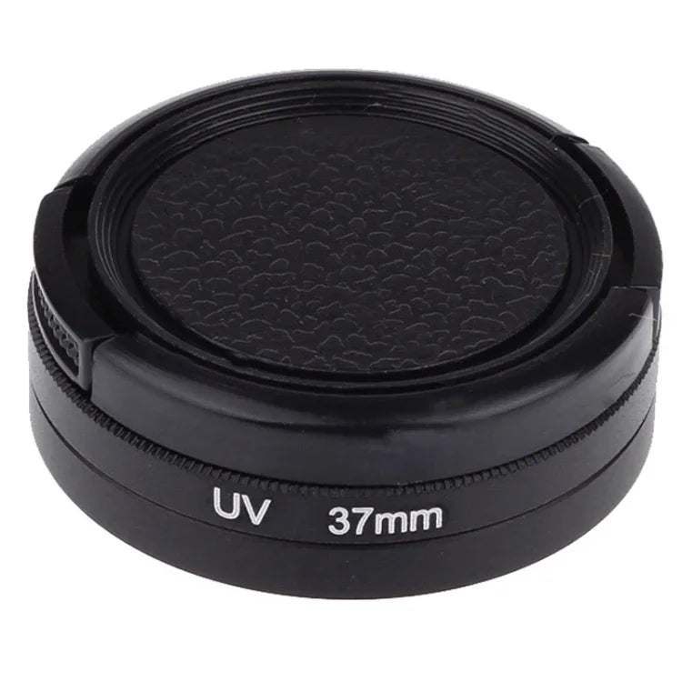 ฟิลเตอร์เลนส์ UV ขนาด 37 มม. พร้อมฝาปิด สำหรับ Xiaomi Xiaoyi 4K+ / 4K, Xiaoyi Lite, กล้องกีฬา Xiaoyi, ฟิลเตอร์ UV 37 มม.