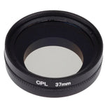 ฟิลเตอร์เลนส์ CPL ขนาด 37 มม. แบบวงกลมพร้อมฝาครอบ สำหรับ Xiaomi Xiaoyi 4K+ / 4K, Xiaoyi Lite, Xiaoyi Sport Camera, ฟิลเตอร์ CPL 37 มม.