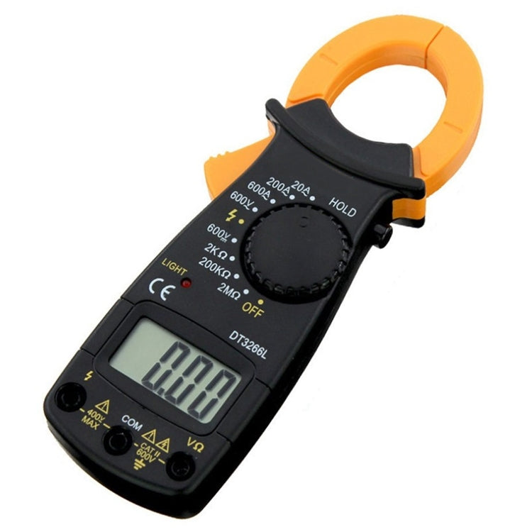 เครื่องวัดแคลมป์ดิจิตอล 3 1/2, ค่าสูงสุด 1999, DT3266L