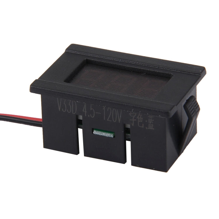 V33D มินิเมตรวัดแรงดันไฟฟ้าดิจิตอล 2 สาย, วัดแรงดันไฟฟ้า: DC 4.5-120V, S-DT-0534G, S-DT-0534L, S-DT-0534R