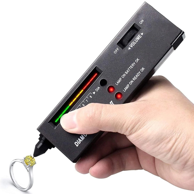Diamond Selector ll พร้อมไฟ LED แสดงสถานะ, แบตเตอรี่ DC 9V, เครื่องทดสอบ II