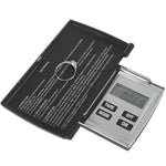 เครื่องชั่งดิจิตอลแบบเปิดฝาพับ 100g / 0.01g พร้อมหน้าจอ LCD มีไฟแบ็คไลท์, 100g / 0.01g