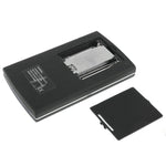 เครื่องชั่งดิจิตอลแบบเปิดฝาพับ 100g / 0.01g พร้อมหน้าจอ LCD มีไฟแบ็คไลท์, 100g / 0.01g