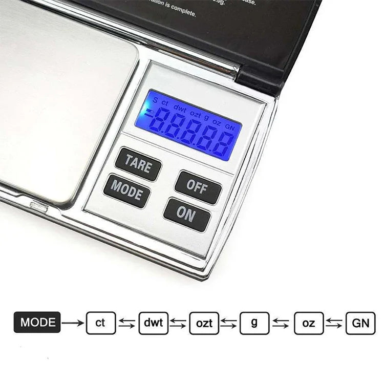 เครื่องชั่งเพชรดิจิตอล 1000g / 0.1g, 1000g / 0.1g