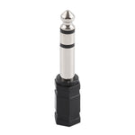อะแดปเตอร์แจ็คสเตอริโอ 6.35mm ตัวผู้เป็น 3.5mm ตัวเมีย