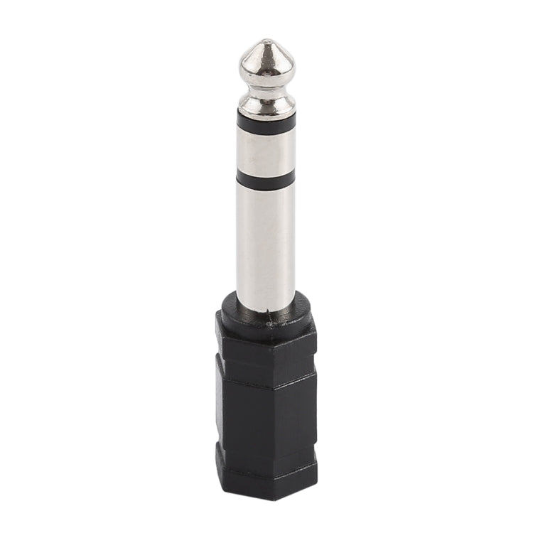 อะแดปเตอร์แจ็คสเตอริโอ 6.35mm ตัวผู้เป็น 3.5mm ตัวเมีย