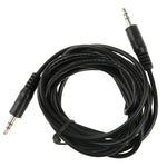 สายเสียงสเตอริโอปลั๊กมินิ 3.5mm ตัวผู้ ความยาว: 3m ความยาว: 3m (สีดำ)