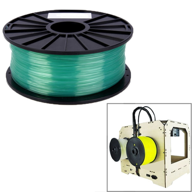เส้นพลาสติก PLA 1.75 มม. แบบใสสำหรับเครื่องพิมพ์ 3D