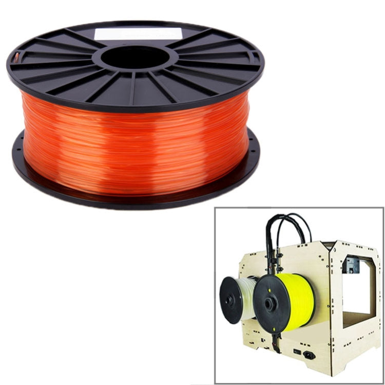 เส้นพลาสติก PLA 1.75 มม. แบบใสสำหรับเครื่องพิมพ์ 3D