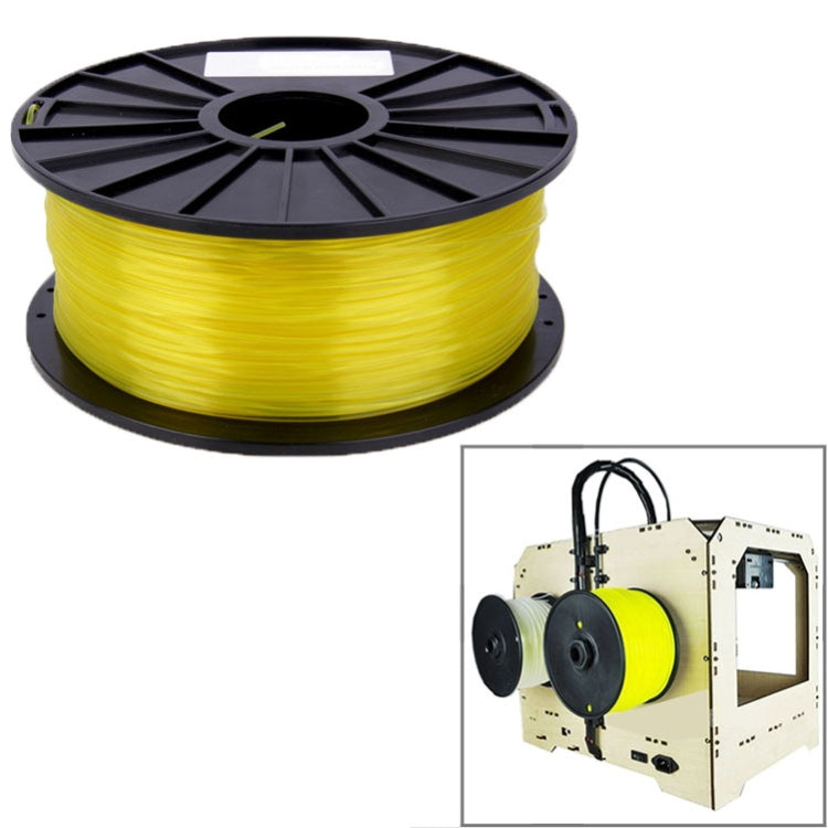 เส้นพลาสติก PLA 1.75 มม. แบบใสสำหรับเครื่องพิมพ์ 3D