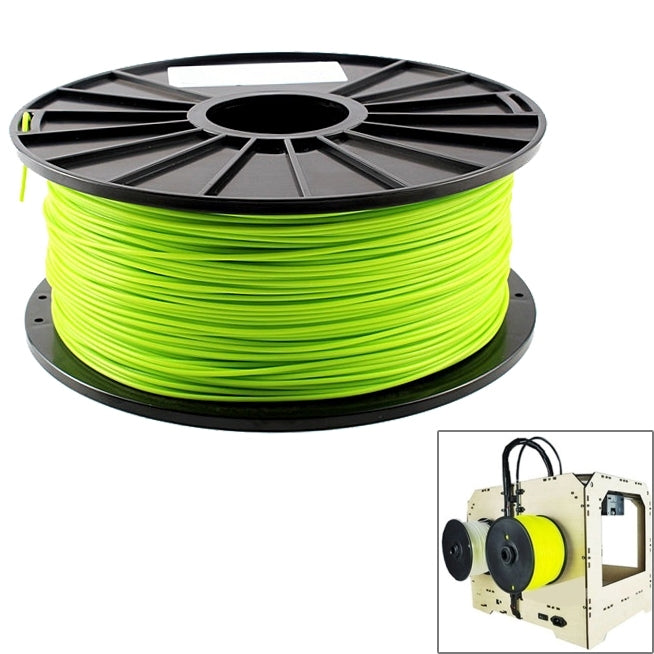 เส้นพลาสติก PLA 1.75 มม. แบบเรืองแสงสำหรับเครื่องพิมพ์ 3D, ประมาณ 345 ม.
