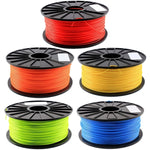เส้นพลาสติก PLA 1.75 มม. แบบเรืองแสงสำหรับเครื่องพิมพ์ 3D, ประมาณ 345 ม.