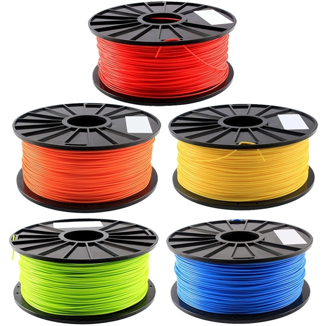 เส้นพลาสติก PLA 1.75 มม. แบบเรืองแสงสำหรับเครื่องพิมพ์ 3D, ประมาณ 345 ม.