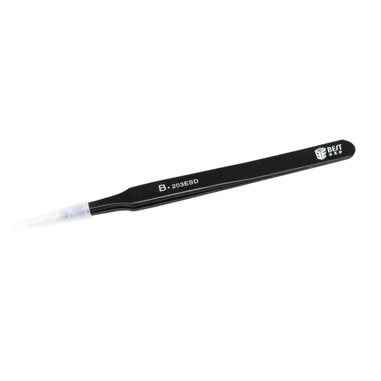 แหนบ BEST BST-203ESD 202 สแตนเลส ปลายกันไฟฟ้าสถิตย์, BST-203ESD
