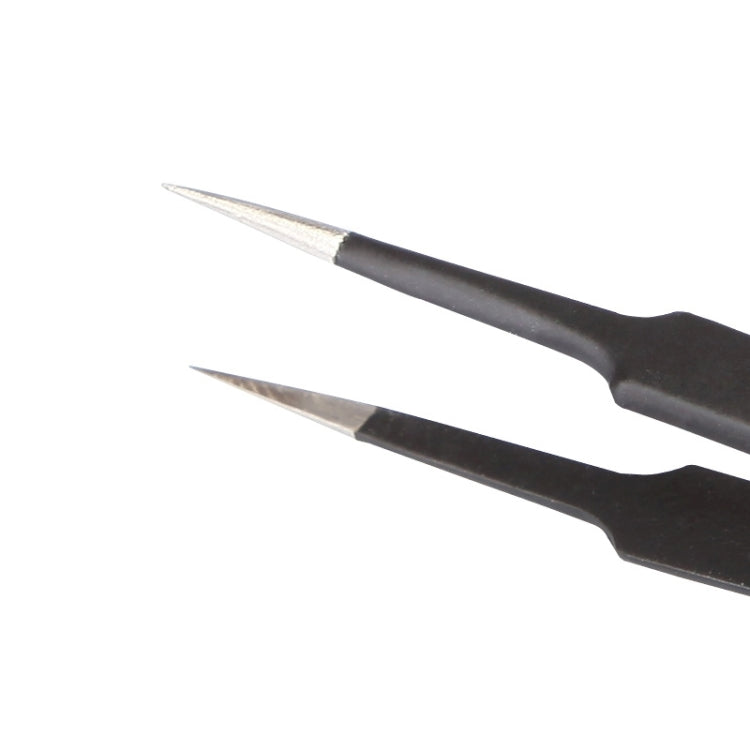 แหนบ BEST BST-204ESD 202 สแตนเลส ปลายกันไฟฟ้าสถิตย์, BST-204ESD