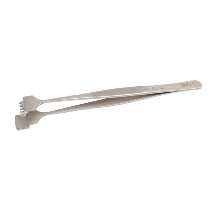 แหนบ BEST BST-91-5T SA สแตนเลสมืออาชีพ สำหรับเวเฟอร์ซิลิคอน, BST-91-5T