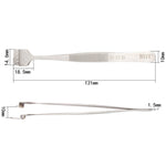 แหนบ BEST BST-91-5T SA สแตนเลสมืออาชีพ สำหรับเวเฟอร์ซิลิคอน, BST-91-5T