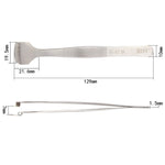 แหนบ BEST BST-91-6T SA สแตนเลสมืออาชีพ สำหรับเวเฟอร์ซิลิคอน, BST-91-6T