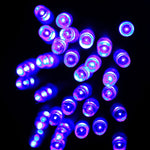 สำหรับงานปาร์ตี้คริสต์มาส, 30 LED, แฟลช 2 โหมด, ใช้แบตเตอรี่, ไฟสีชมพู 3 ม., ไฟสีเขียว 3 ม., ไฟสีม่วง 3 ม., ไฟสีเหลือง 3 ม., ไฟสีน้ำเงิน 3 ม., ไฟขาวอุ่น 3 ม., ไฟขาว 3 ม.