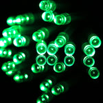 สำหรับงานปาร์ตี้คริสต์มาส, 30 LED, แฟลช 2 โหมด, ใช้แบตเตอรี่, ไฟสีชมพู 3 ม., ไฟสีเขียว 3 ม., ไฟสีม่วง 3 ม., ไฟสีเหลือง 3 ม., ไฟสีน้ำเงิน 3 ม., ไฟขาวอุ่น 3 ม., ไฟขาว 3 ม.