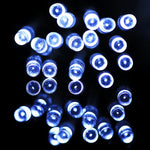 สำหรับงานปาร์ตี้คริสต์มาส, 20 LED แฟลช 2 โหมด, ใช้แบตเตอรี่, ไฟขาวอุ่น 2 ม., ไฟขาว 2 ม.