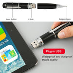 แฟลชไดรฟ์ USB สไตล์ปากกาลูกลื่น 3-in-1 สีเงิน ความจุ 8GB