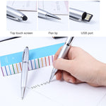 แฟลชไดรฟ์ USB สไตล์ปากกา 2 in 1, สีดำ, 2GB (สีเงิน), 4GB (สีเงิน), 8GB (สีเงิน), 16GB (สีเงิน), 32GB (สีเงิน), 2GB (สีดำ), 4GB (สีดำ), 8GB (สีดำ), 16GB (สีดำ), 32GB (สีดำ)