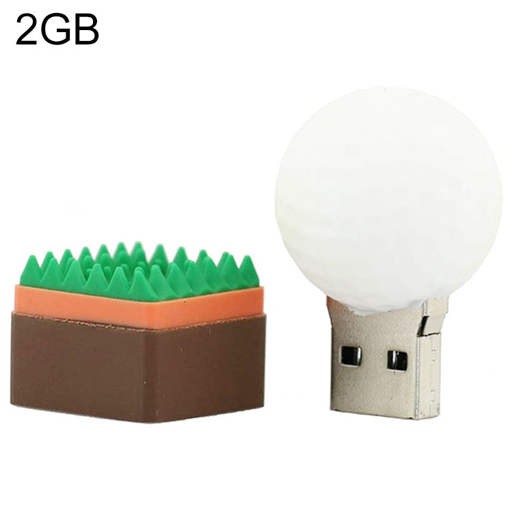 แฟลชไดรฟ์ USB สไตล์กอล์ฟ 16GB, 2GB, 4GB, 8GB, 16GB