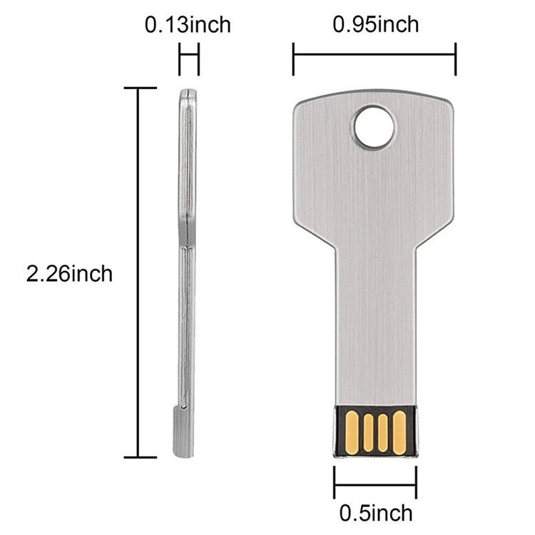แฟลชไดรฟ์ USB แบบกุญแจ 2GB, 1GB, 2GB, 4GB, 8GB