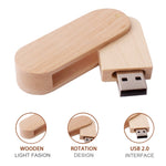 แฟลชไดรฟ์ USB วัสดุไม้ 8GB, S-FD-1151A, S-FD-1151B, S-FD-1151C