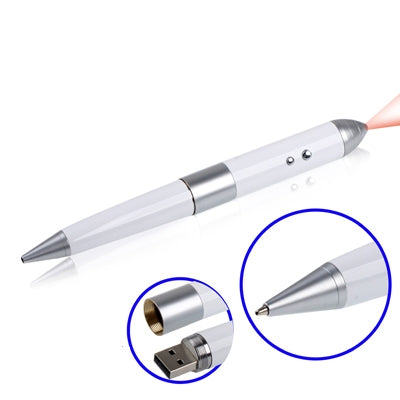 แฟลชไดรฟ์ USB 2.0 สไตล์ปากกาลaser 3 in 1, 2GB, 4GB, 8GB