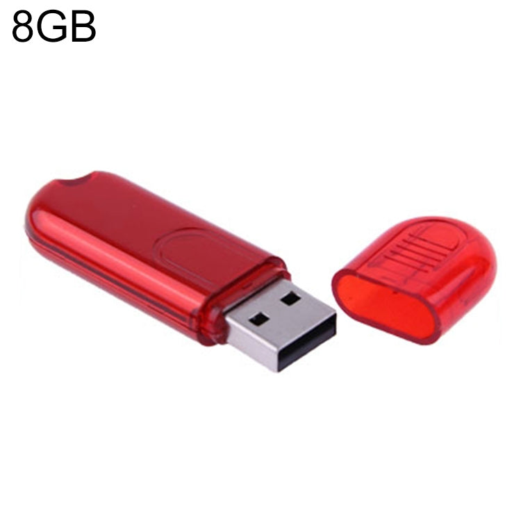 แฟลชไดรฟ์ USB 8GB (สีแดง)