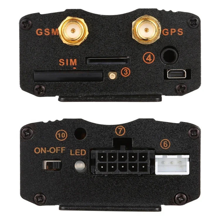 TK103A ระบบติดตามรถยนต์ GPS / SMS / GPRS รองรับซิมการ์ดคู่ ออกแบบเฉพาะสำหรับรถยนต์ แท็กซี่ รถบรรทุก, TK103A