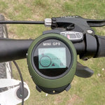 เครื่องติดตาม GPS แบบพกพา ขนาดเล็ก พร้อมพวงกุญแจ ชาร์จ USB สำหรับค้นหาตำแหน่ง เหมาะสำหรับเดินทางกลางแจ้ง (สีเขียว), เครื่องติดตามพวงกุญแจ